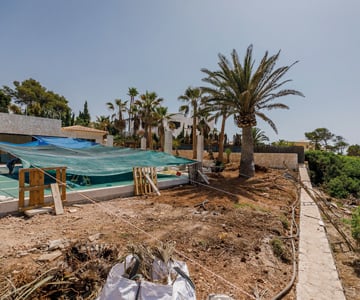 proyecto jardines Cala Santanyí | empresa de jardinería