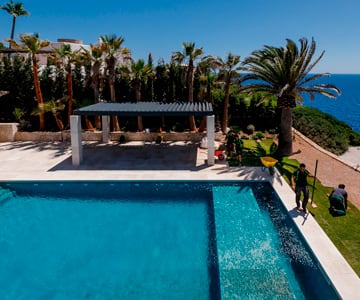 proyecto jardines Cala Santanyí | empresa de jardinería