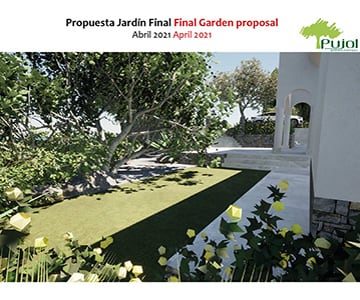proyecto jardines Cala Santanyí | empresa de jardinería