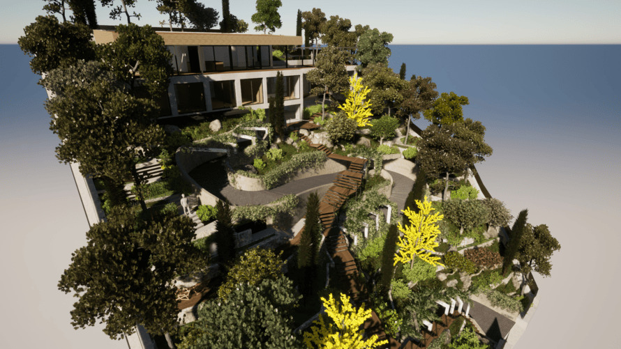 dise&ntilde;o jardines 3d Mallorca | empresa de jardiner&iacute;a
